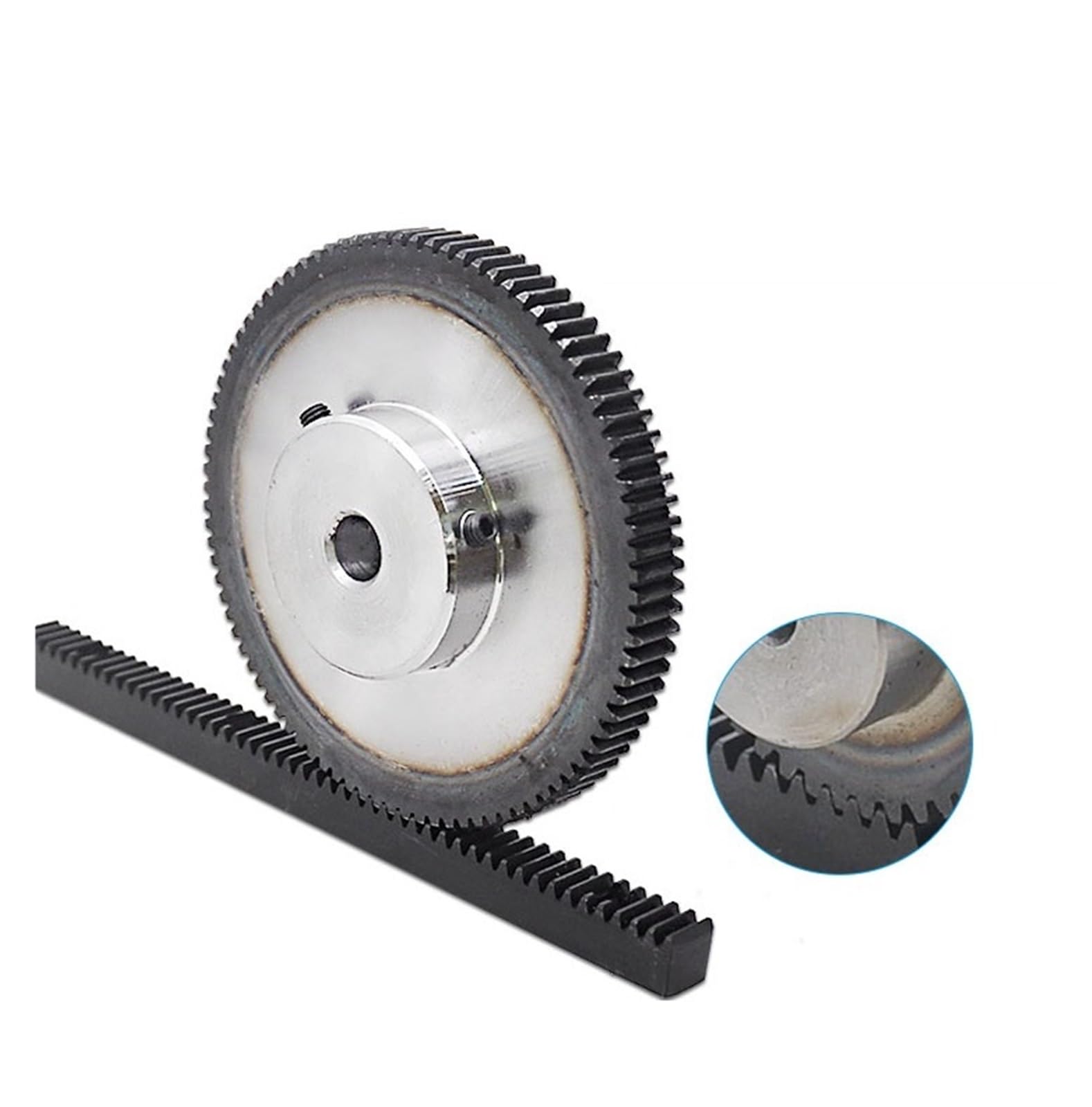 Bevel Gear Pinion Hardware Mechanical 1pcs 1M Spur Gear 120T/130T/150T Carbon Steel Gear Wheel Bore Size 8/10/12mm(8mm-1M 120T -1pcs)