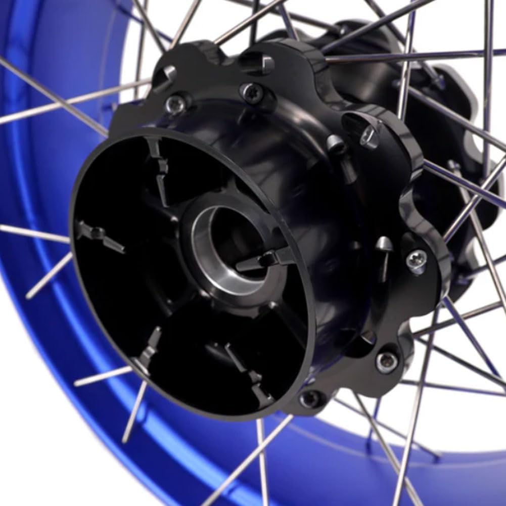 KKE 3.5 * 21'' & 5.0 * 18'' Tubeless Wheels Spoked Black Rims Fit Harley Street Glide/CVO 2024