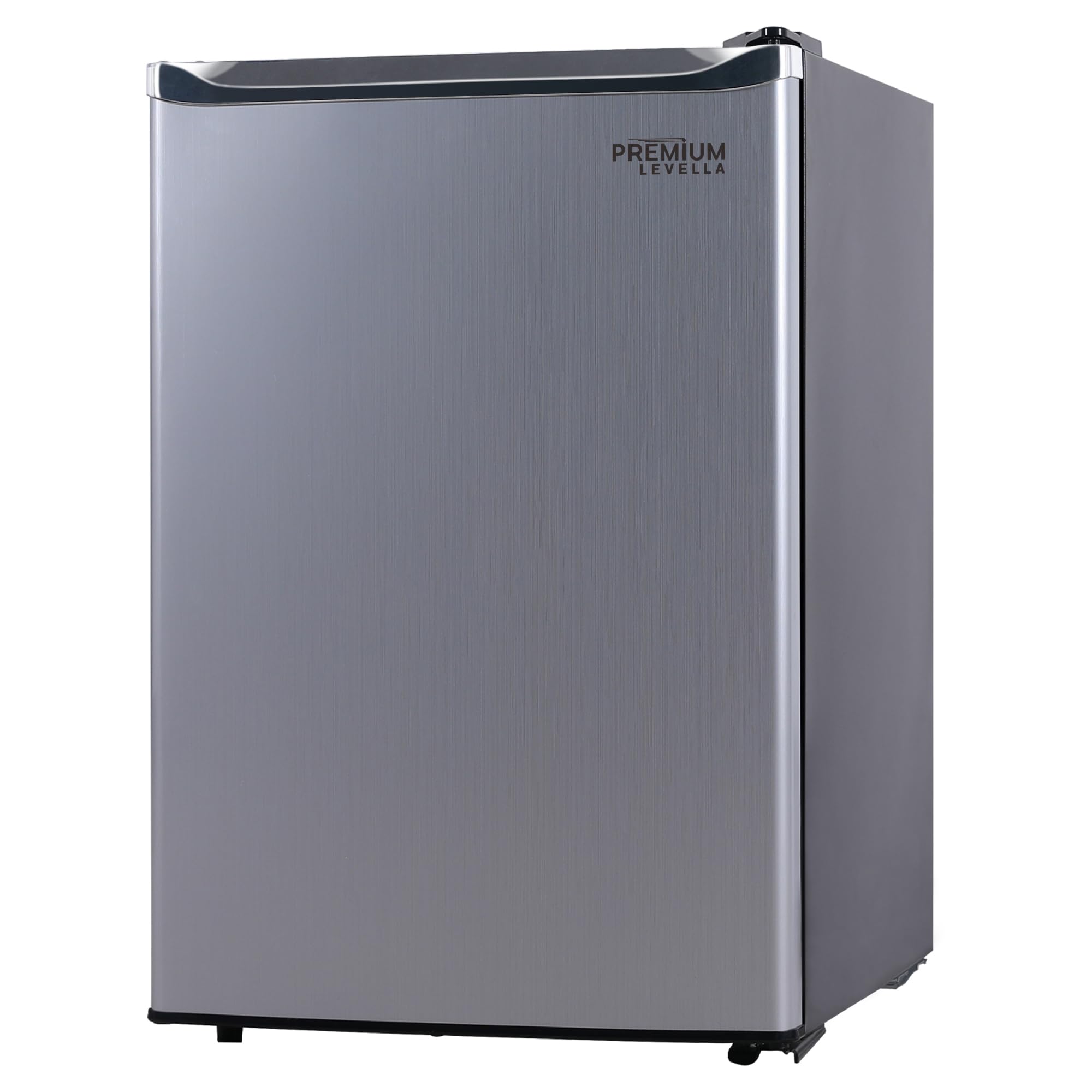 PremiumLevella PRF256400XS 2.5 cu ft Mini Fridge in Silver on Fridge.com