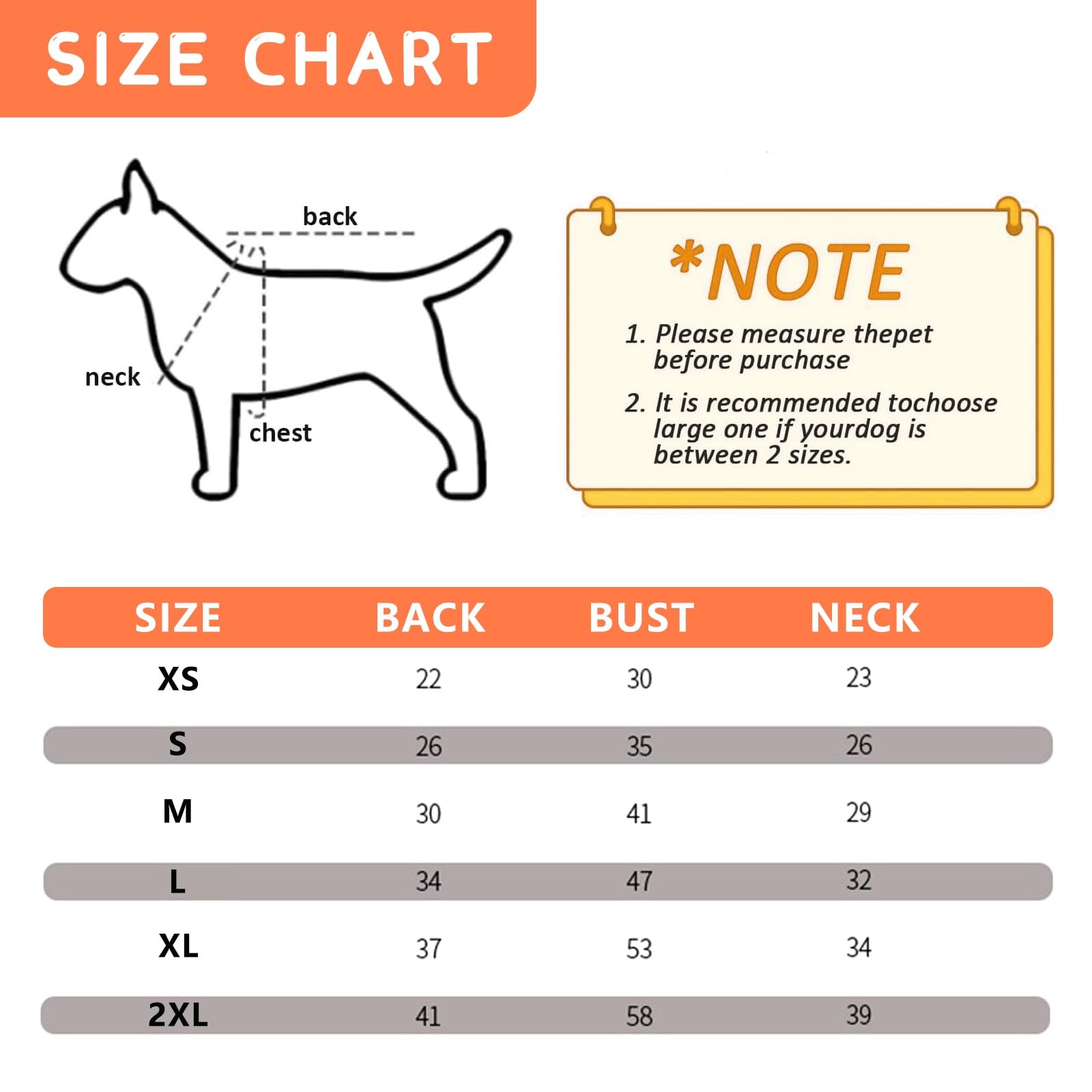Dog Recovery Suit,Recovery Suit for After Surgery Male/Female Dogs,Anti-Licking Puppy Medical Surgical Suits,Cone E-Collar Alternative Pet Vest,Dog Abdominal Wounds Protector (Orange - Image 2