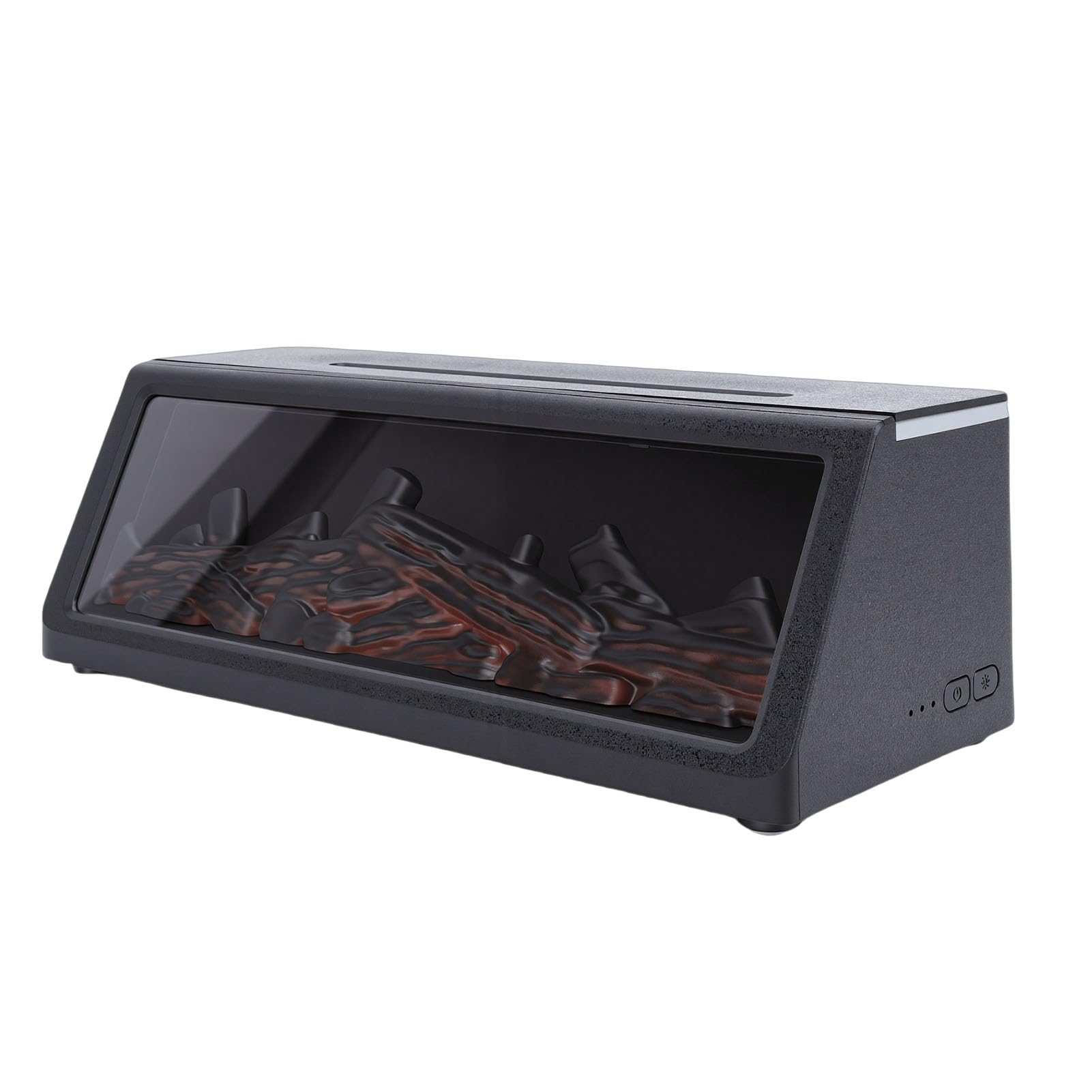 Cocoarm Kamin Duftdiffusor mit RGB Licht, Aromatherapie Diffusor 320ml for