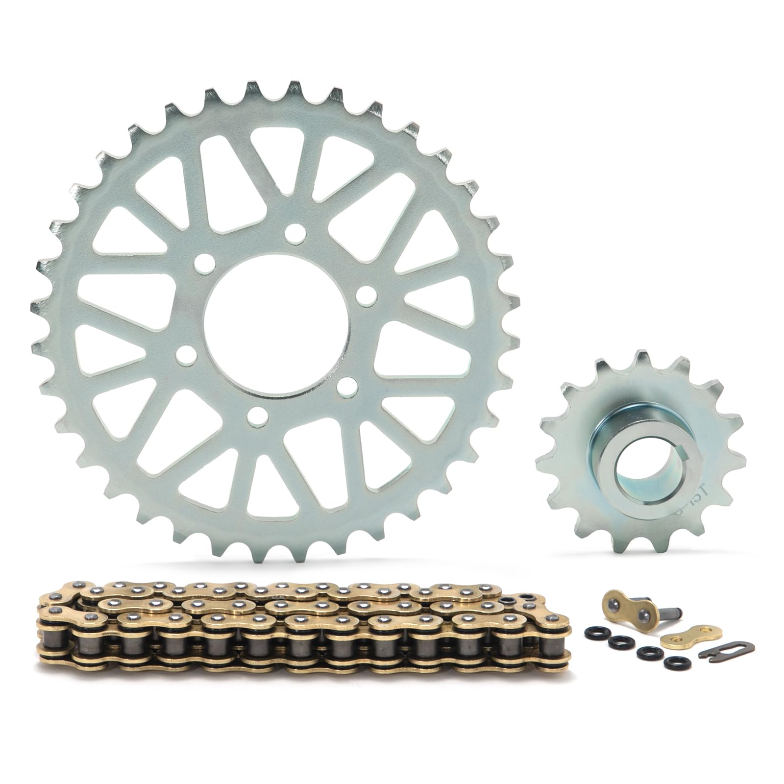TOFR for Surron Ultra Bee 420 Chain 48 Links 15T 36T Front Rear Sprockets for Sur-Ron E-Bike