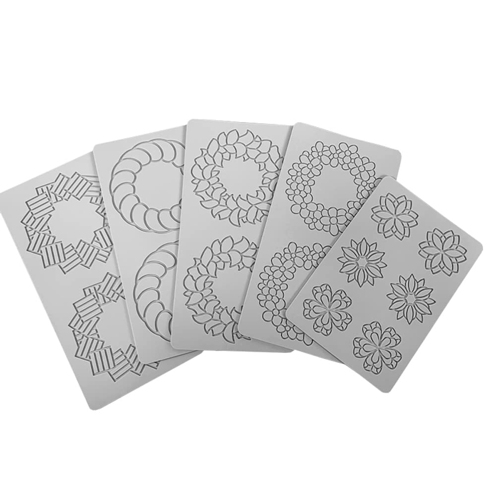 Tapis de dentelle en silicone fondant, moule d'impression Tapis de dentelle en silicone fondant, moule d'impression