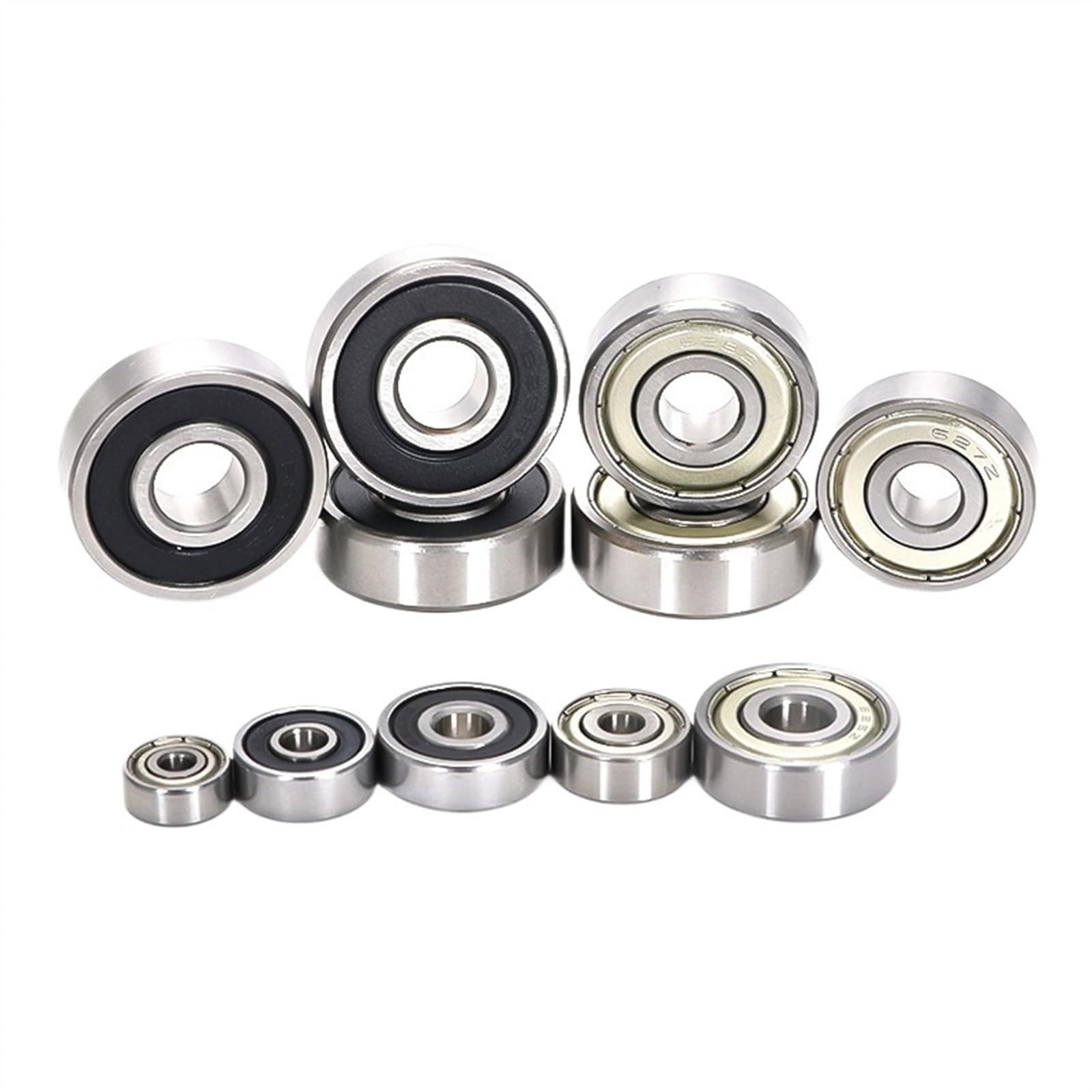 Lot De 8 Roulements à Billes 627ZZ - Acier Chromé Z2 - 7x22x7mm - Neuf Uxcell