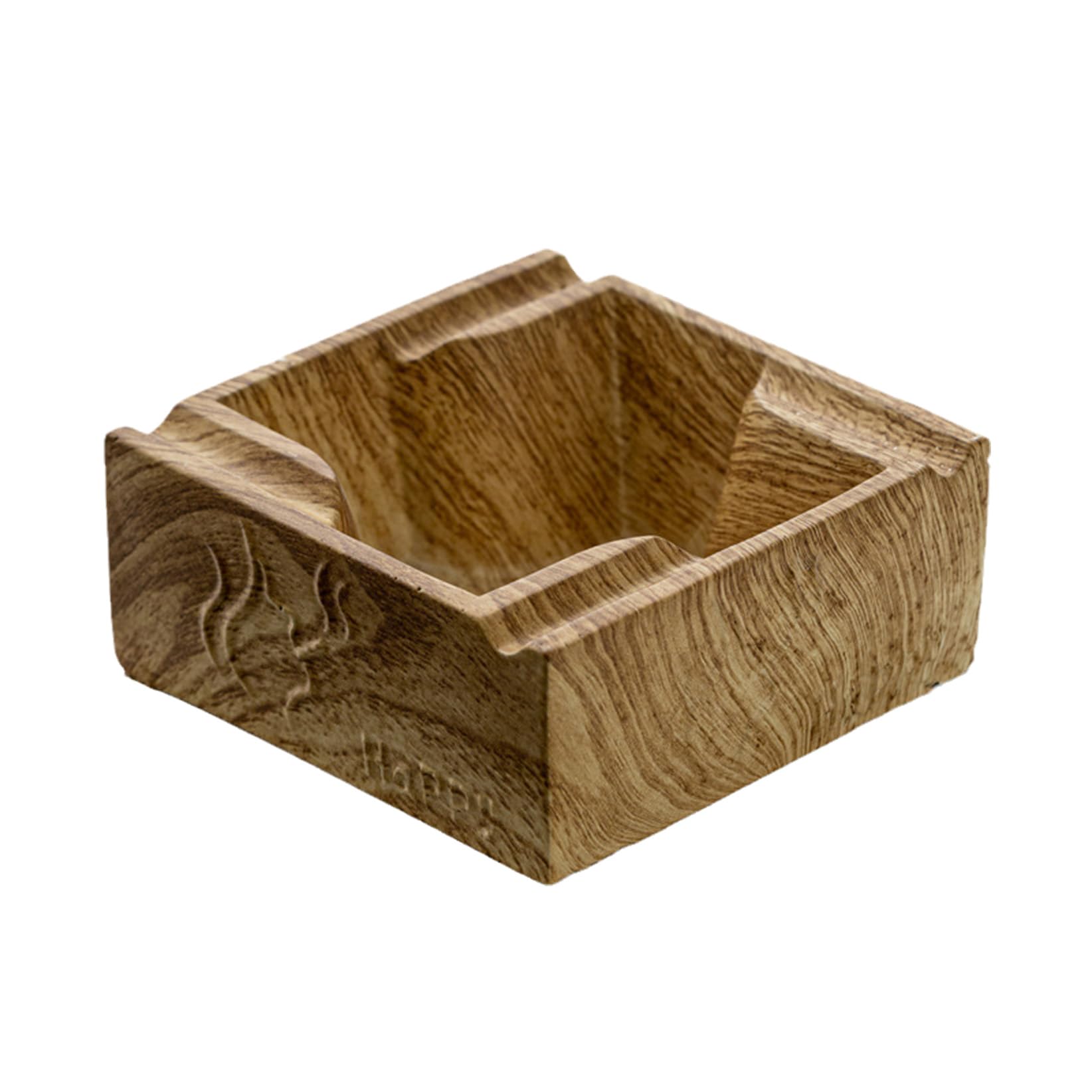Ashtray Ceramic Square Concrete Cigar Big for Cigarettes,Windproof Cement Ash Tray Cigarette for Patio
