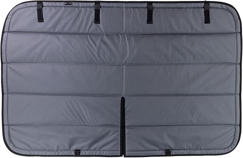 Miniatura 23 de VanEssential Cubierta de ventana deslizable aislante y oscurecedora diseñada para la furgoneta Ford Transit del año 2015 hasta la actualidad SIN gris