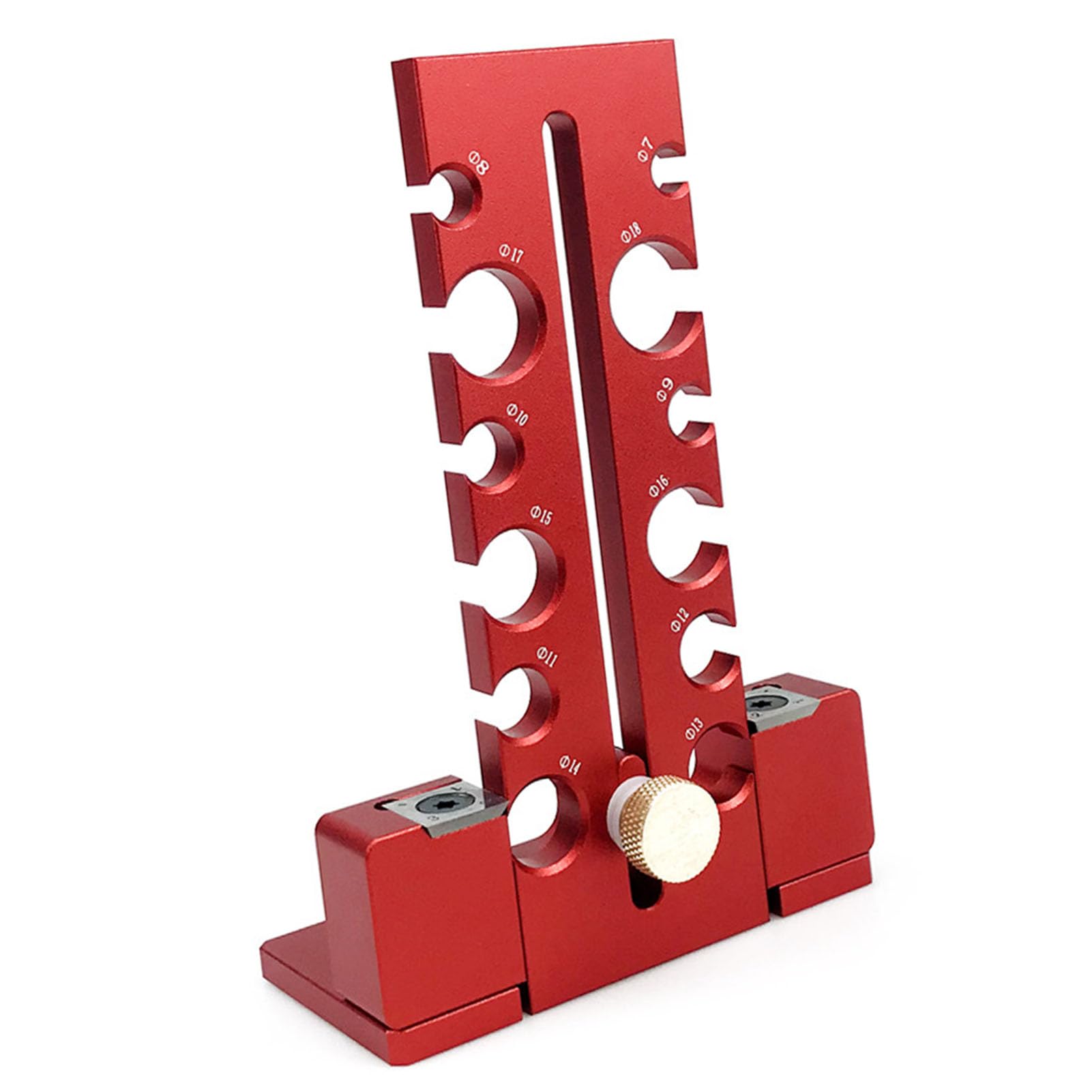 Annadue Regolabile per Spinotti 7mm a 18mm per Lavorazione del Legno