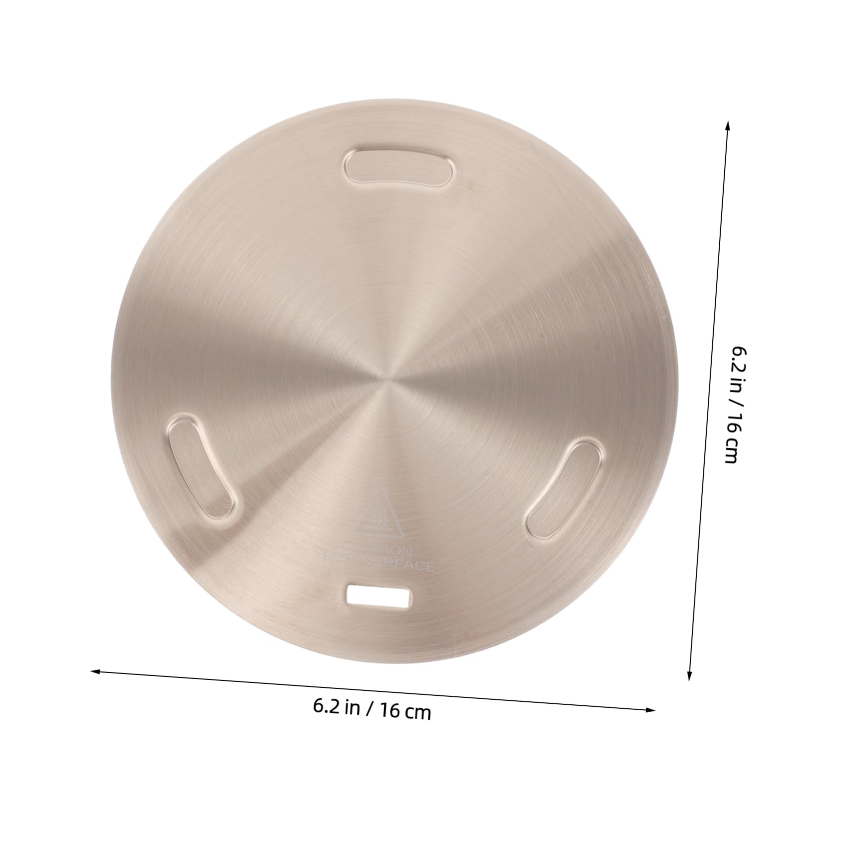 Unomor Cooktop Gas Stove Heat Diffuser Metal Gas Stove Cooking Plate Gas Stove Adapter Plate Heat Plate for Milk and Dairy Cooking