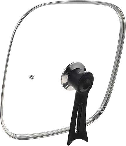 UPKOCH Tapa de olla transparente con mango de perilla, cubierta de olla transparente, protector de cacerola, utensilios de cocina para estufa,