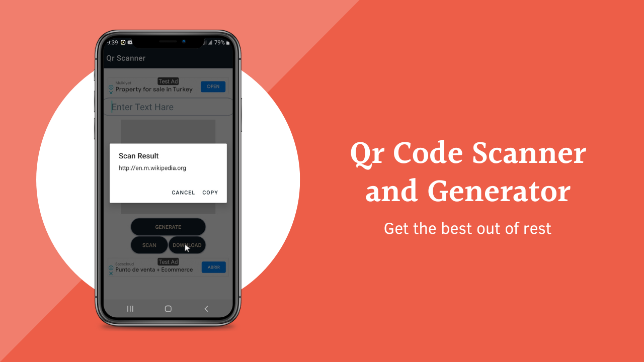 Qr code Scanner & Generator - App on Amazon Appstore