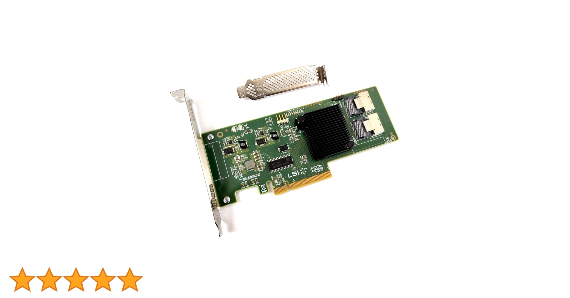 LSI Logic SAS9211-8I 8PORT Int 6GB Sata+SAS Pcie 2.0: Amazon