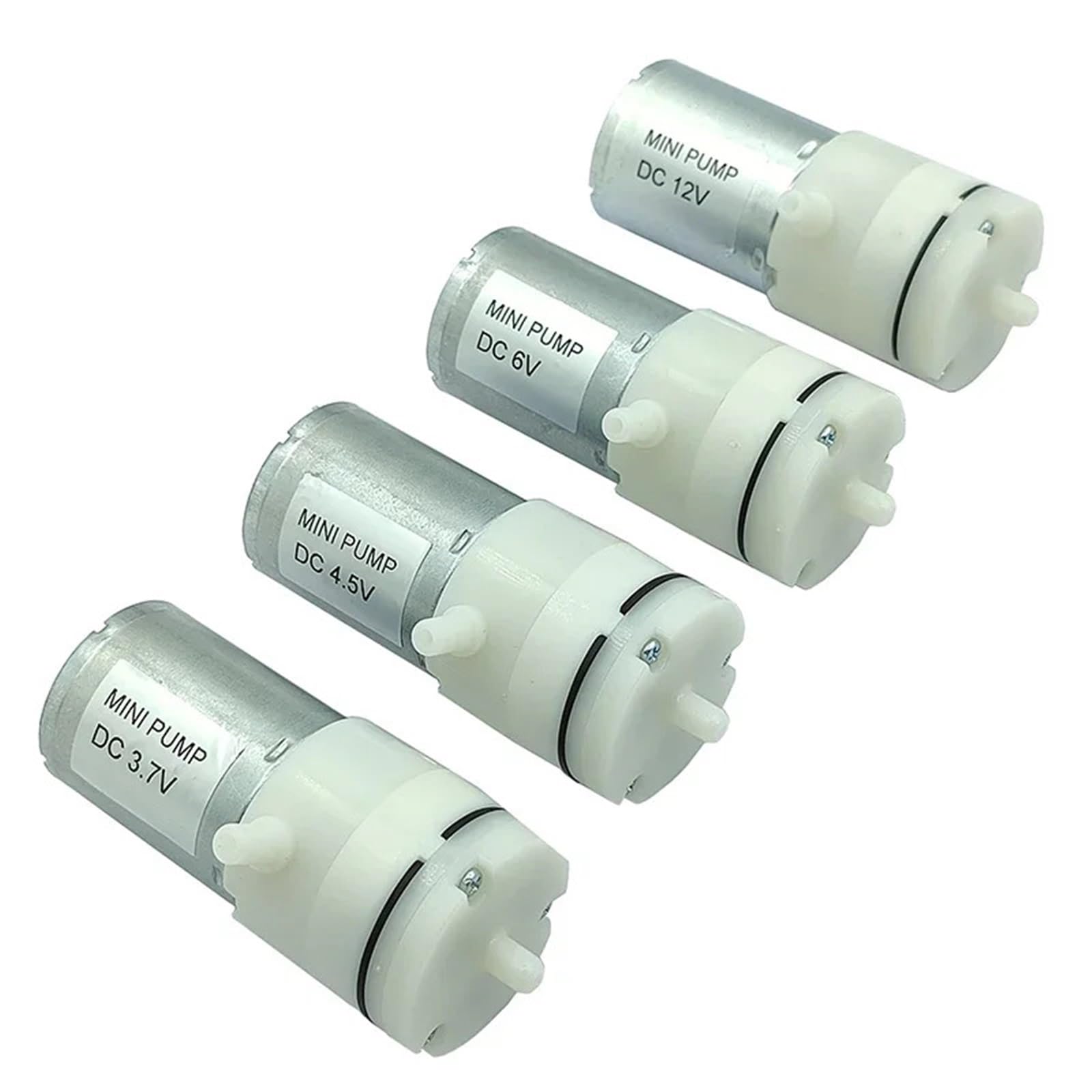 1 szt. 3,7 V 6 V 12 V mała mini 370 silnik membranowa pompa powietrza pompa próżniowa podciśnienie ssanie laktator do akwarium DIY (DC 4,5 V)