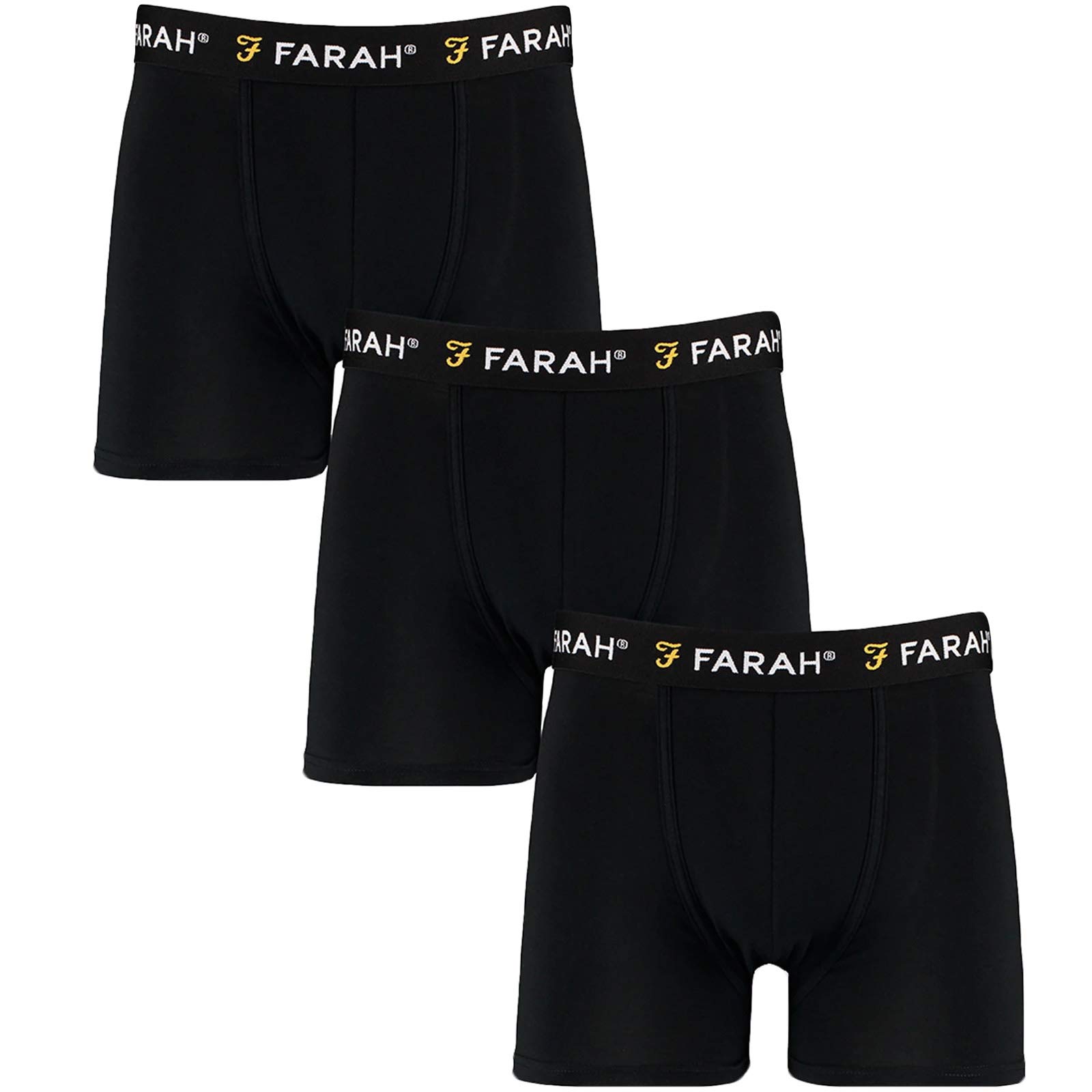 Farah3 Pack of Farah Mens Arkona Boxer Shorts - Assorted