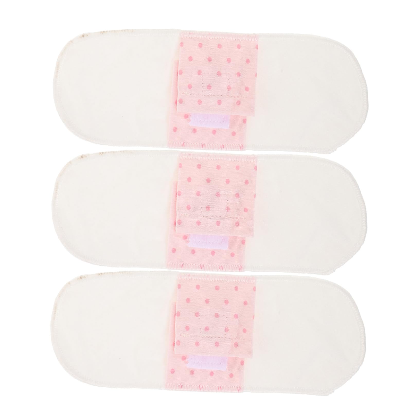 5 Sets Damen-menstruationsbinden Wiederverwendbare Servietten Nasstasche Für Reisen Und Den Täglichen Gebrauch 3 Stück X 5