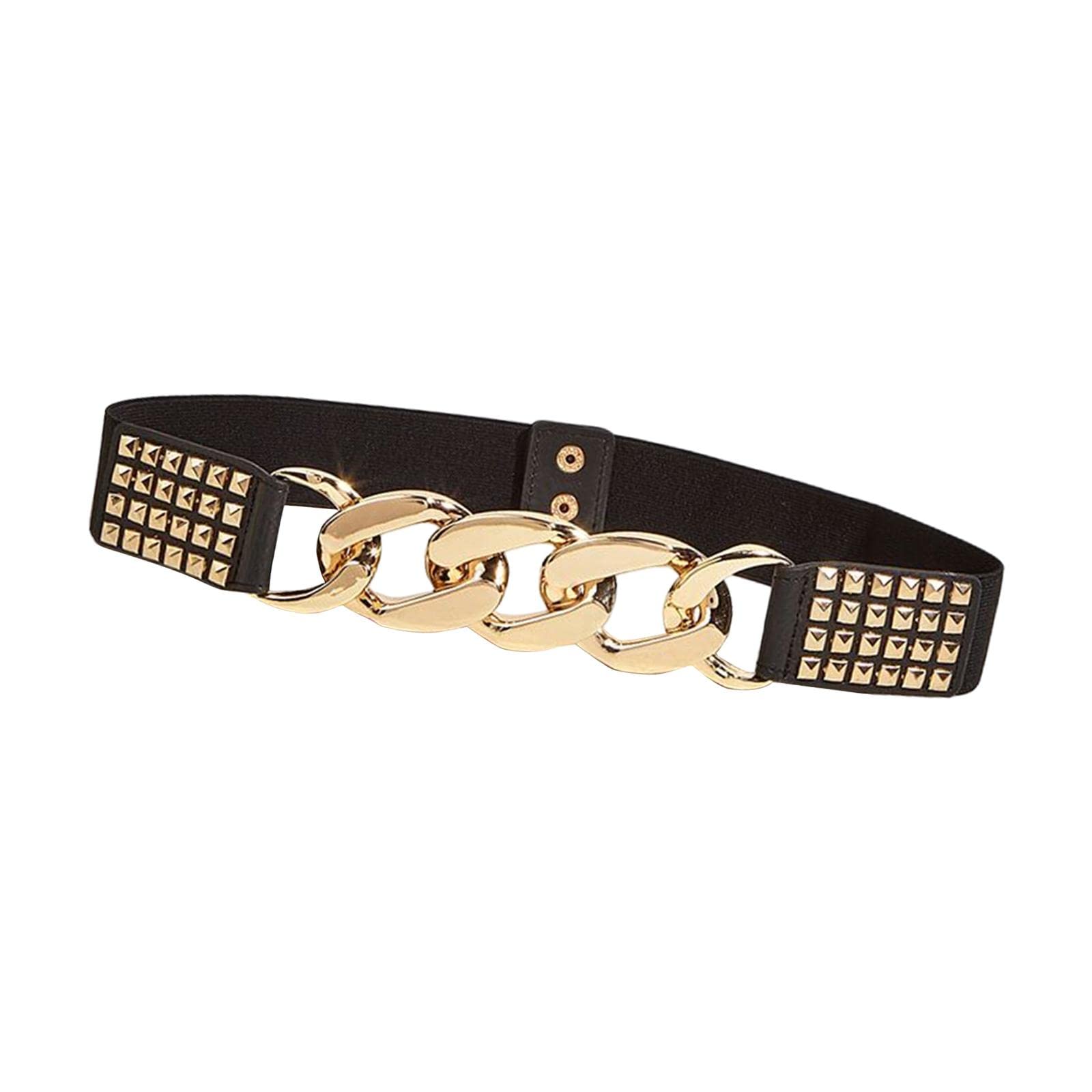 Enakshi® Casual Women Waist Belt Studded Waistbelt Ladies Coat Cummerbunds Elastic Aureate|Clothing, Shoes & Accessories | Womens Accessories | Belts-image-5