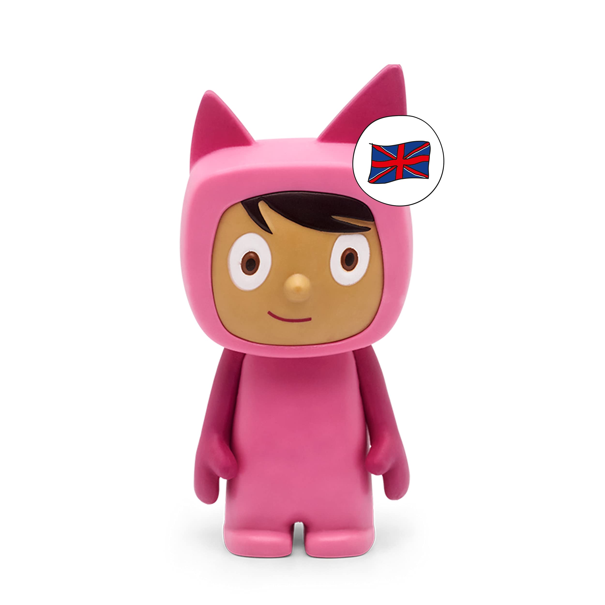 Audio Character for Toniebox, Creative Pink, Figurine with Space for Up to 90 Minutes of Content for Children, for Use with Toniebox Music Player (Sold Separately)