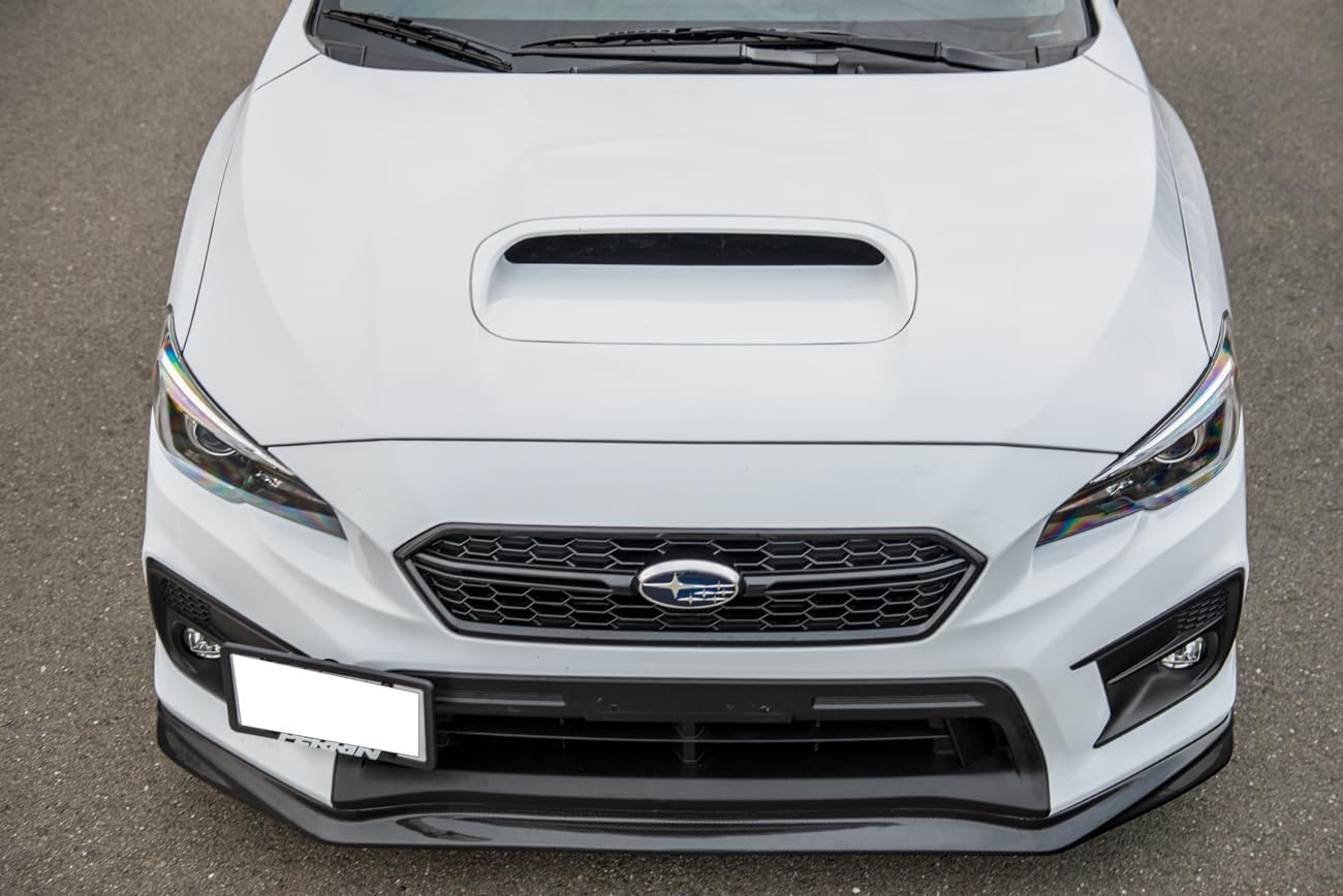 Replacement For 2018-2021 Subaru WRX & STi Models | JDM Varis Style Front Bumper Lower Lip Splitter Ground Effects (Carbon Fiber)