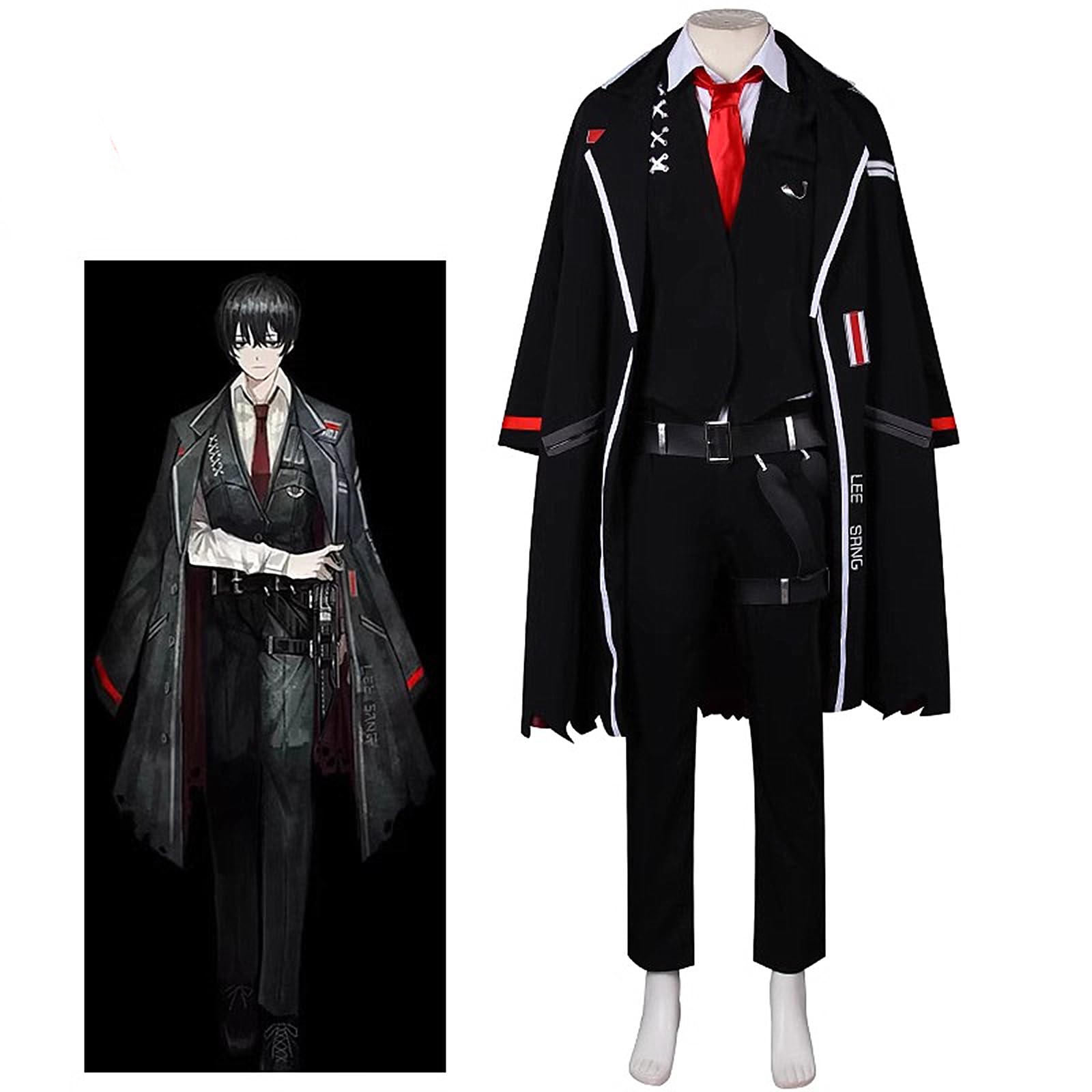 Limupbus company イサン コスプレ Amazon.co.jp: リンバスカンパニー Limbus Company Yi Sang 囚人