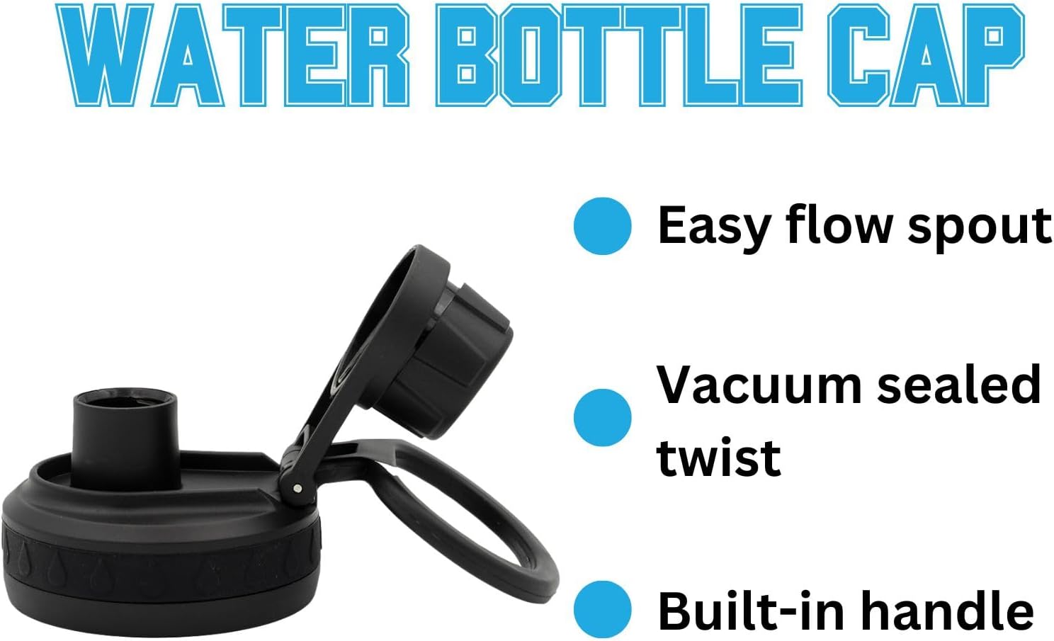 Ohio St Water Bottle - Black Double Walled Stainless Steel 24 oz Keeps Drinks Cold or Hot - Image 5