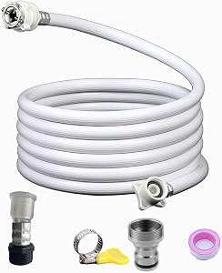 Portable Washing Machine Hoses,Compact Washer Hoses,Twin Tub Washing Machine Hose,Portable Washing Machine for Accessories,Washing Machines Water Inlet Hoses,(2M Multi-Purpose)