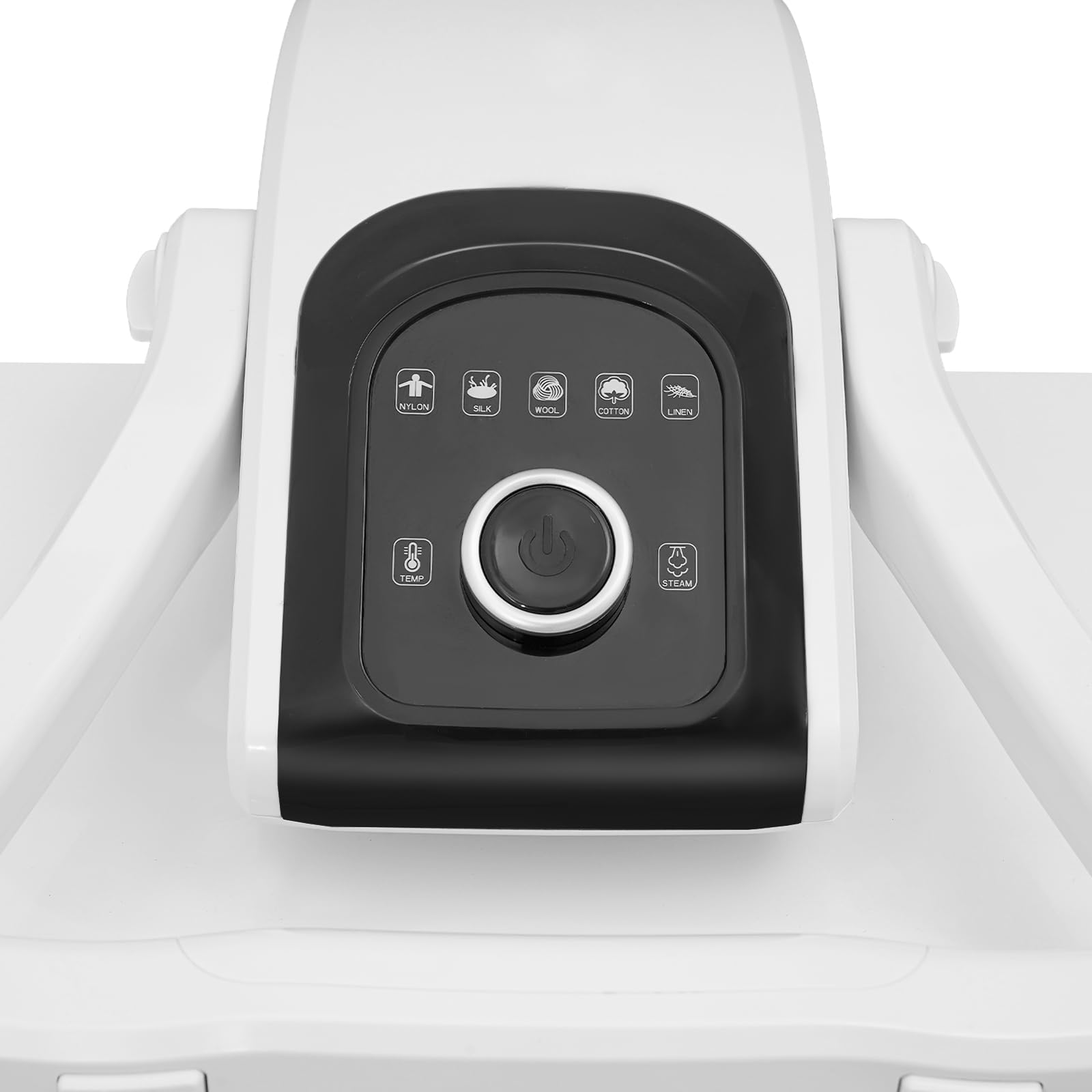 Pressa a vapore professionale, 2200 W, macchina da stiro intelligente, 91 cm, intervallo di temperatura 90-200 °C, 5 livelli di temperatura, forza autobloccante 8 kg, stiratura super veloce (bianco)