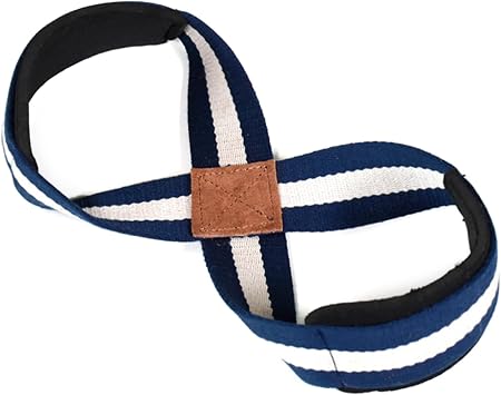 Strong Weightlifting Nonslip Wrist Wraps Figure 8 Weight Lifting Straps Deadlift Wrist Strap for Deadlift Powerlifting