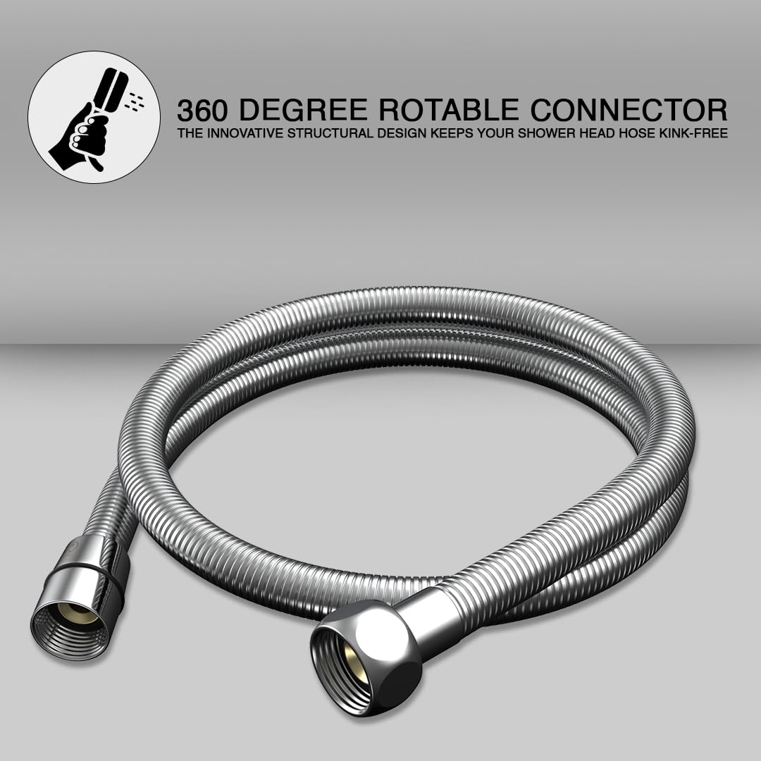 RN S.S. Shower Tube (With All Brass Parts)