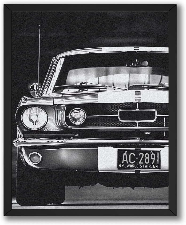 InkFlow Posters Vintage Car Photography Poster - Classic Car Art Print for Automobile Enthusiasts, Retro Wall Decor for Home, Office, and Car Lovers - 16x20 Unframed Canvas Print