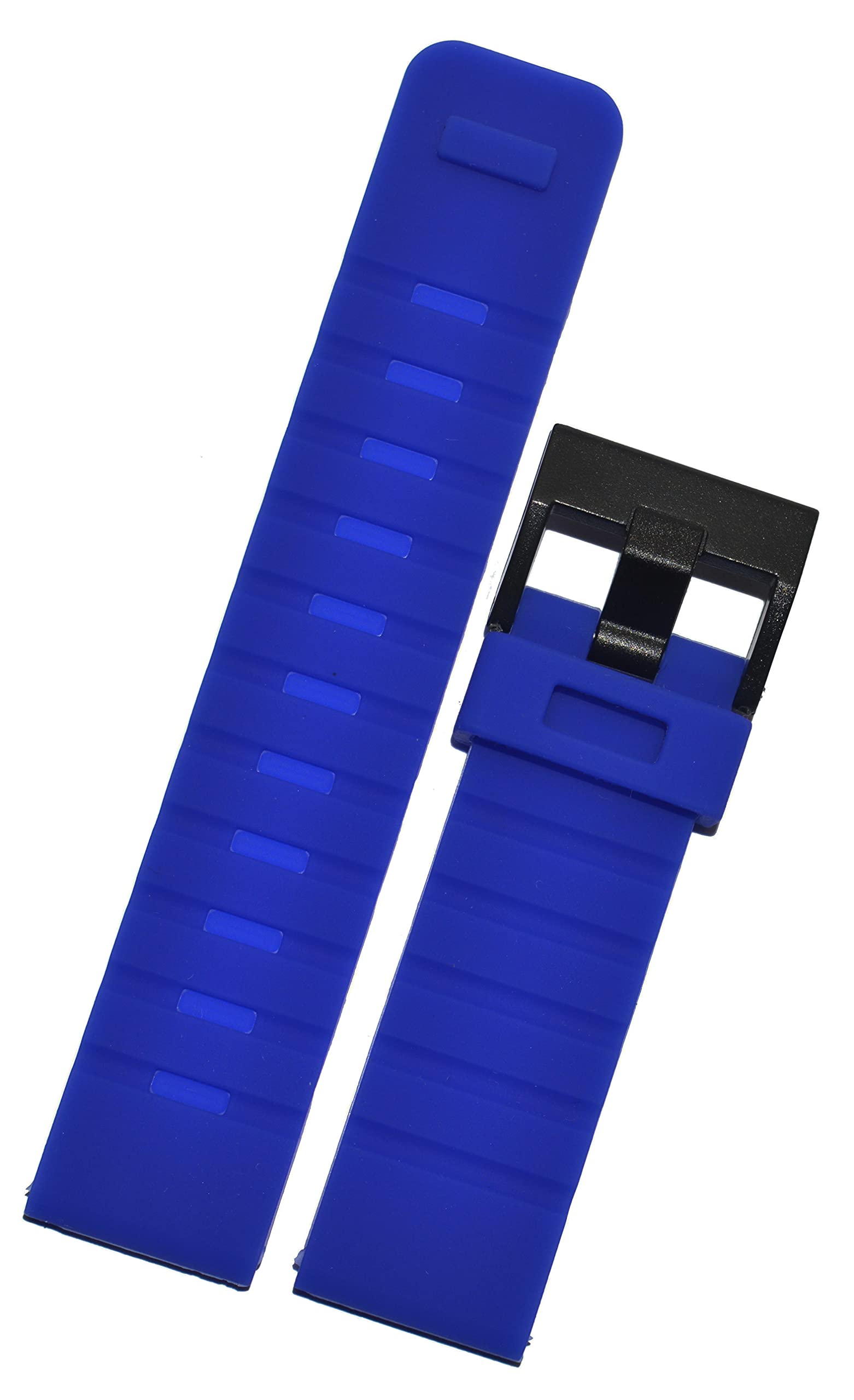 SURU® 24MM Elite Sports Silicone Watch Strap / Band (Colour- Blue / Width- 24mm)U179 (B096MX7TC8) Amazon Price History, Amazon Price Tracker