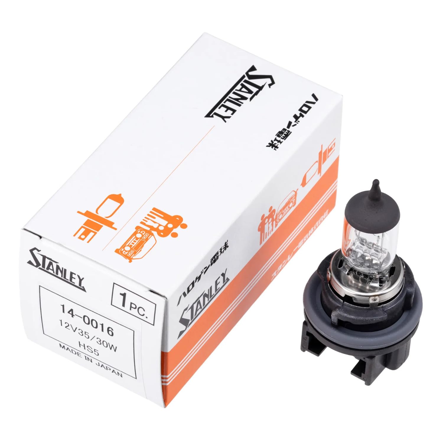 Amazon | スタンレー電気(STANLEY) ハロゲン電球 HS5 12V35W 14-0016