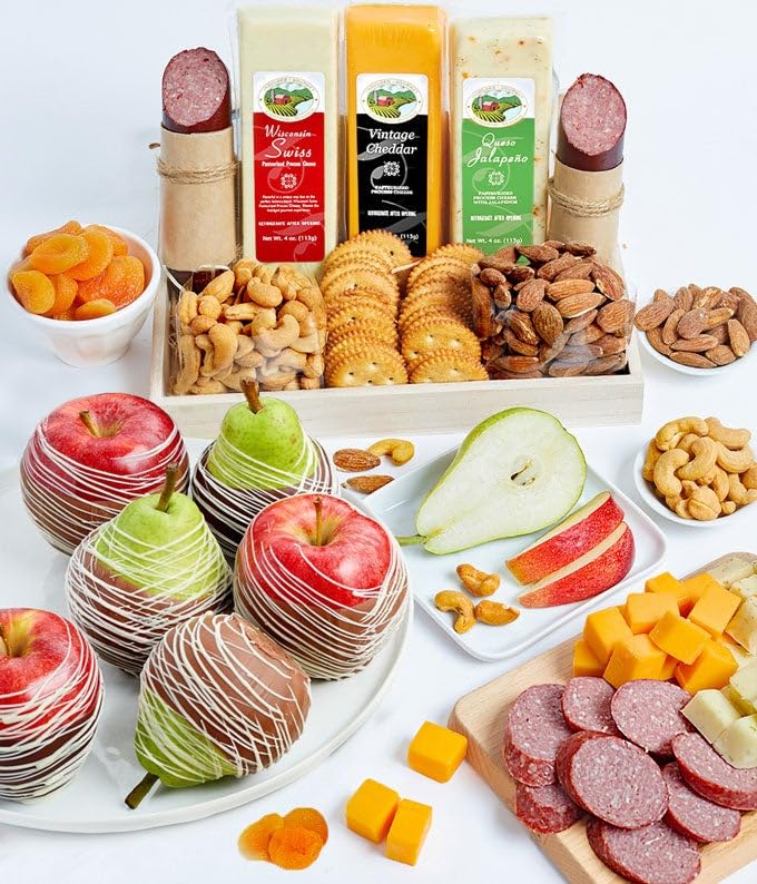 From You Flowers - Ultimate Fruit, Cheese, Sausage, & Nuts Tray for Mother's Day, Birthday, Anniversary, Get Well or Celebration