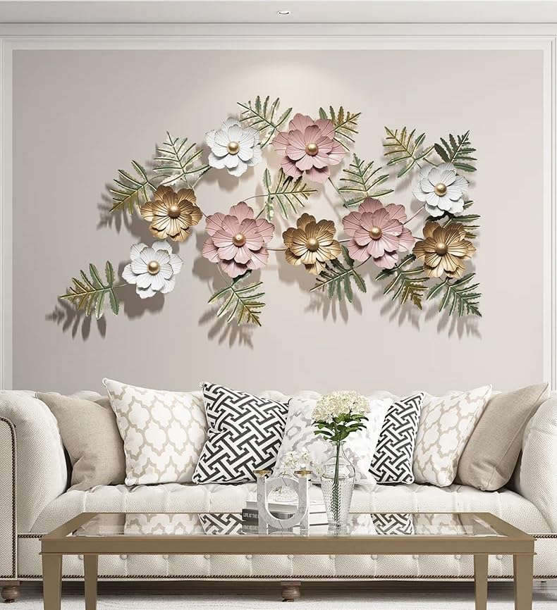 ZOVE Floral Metal Iron Wall Art (Multicolour, 43 x25 Inch) (B09GCQ22P6) Amazon Price History, Amazon Price Tracker