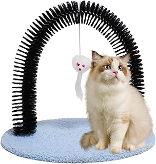 Cat Care Set, Brush Ring with Massage Bristles - Massage Brushes with Curved Bristles for Hair Removal and Cleaning of Pet Hair product image