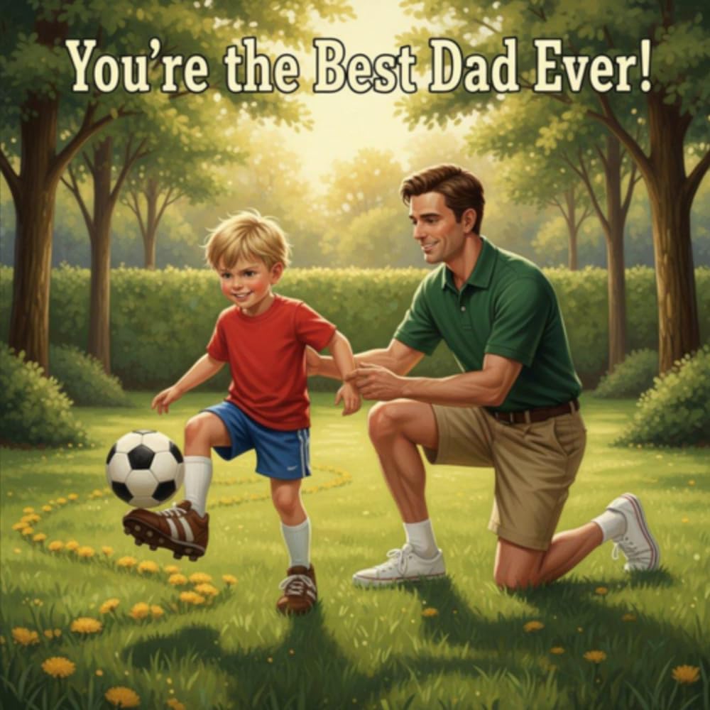 You’re the Best Dad Ever!: A Heartwarming Story of Soccer, Perseverance, and the Unbreakable Bond Between a Father and Son