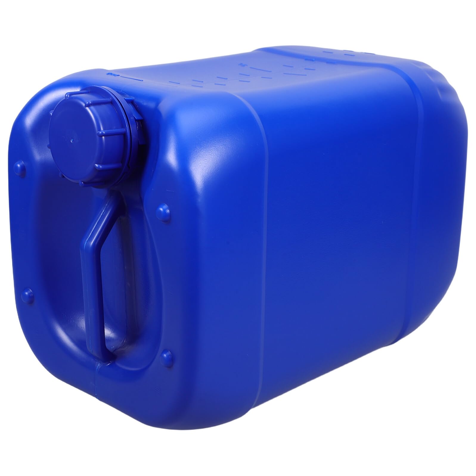 Baluue Kunststoff Wasserkanister 10 Liter mit Deckel und Skala Luftdichter Flüssigkeitsbehälter mit Griff Stapelbar für Haushalt Camping und Industrie