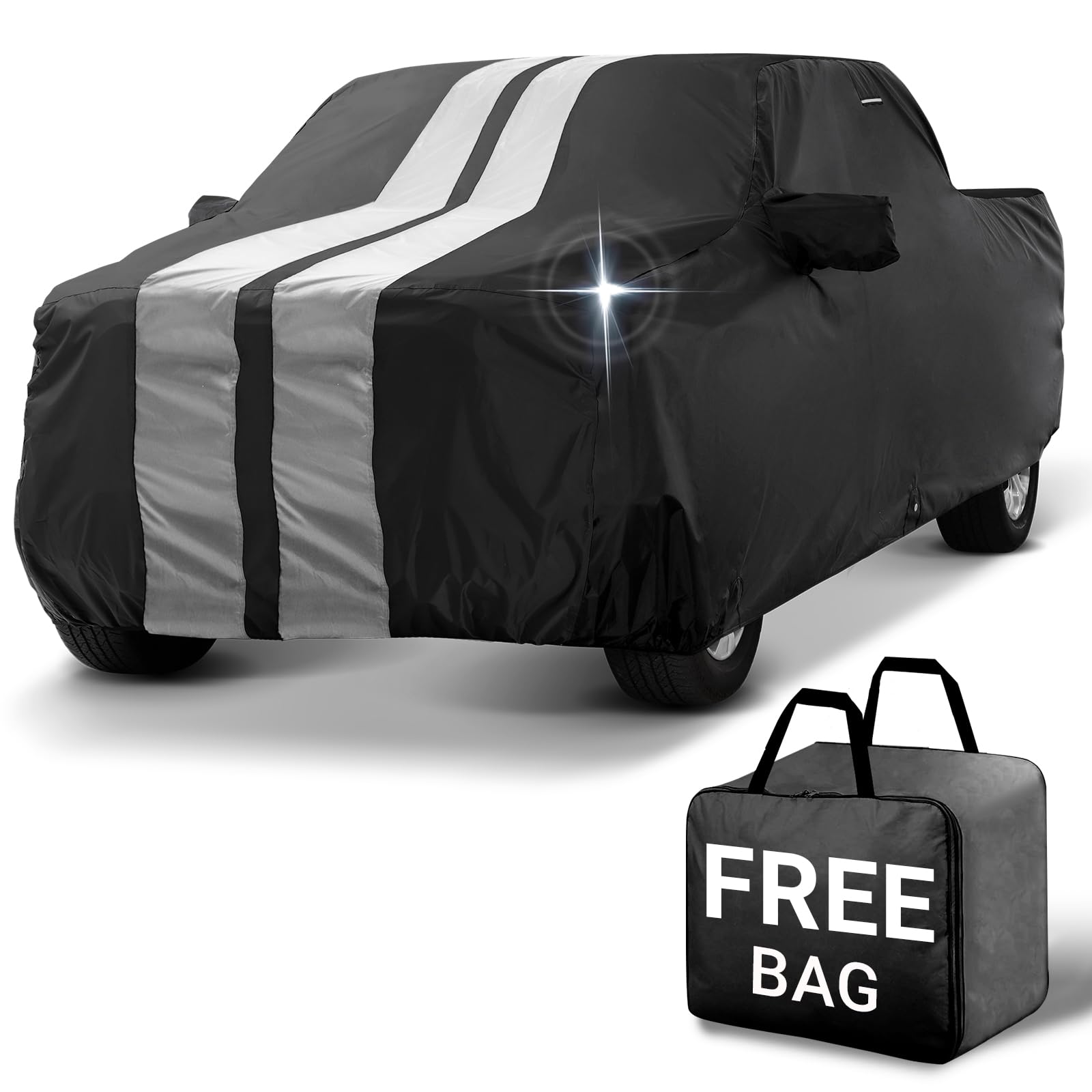 iCarCover Truck Car Cover for 1975-1979 F-150 Extended Cab 8.0 ft Long Bed