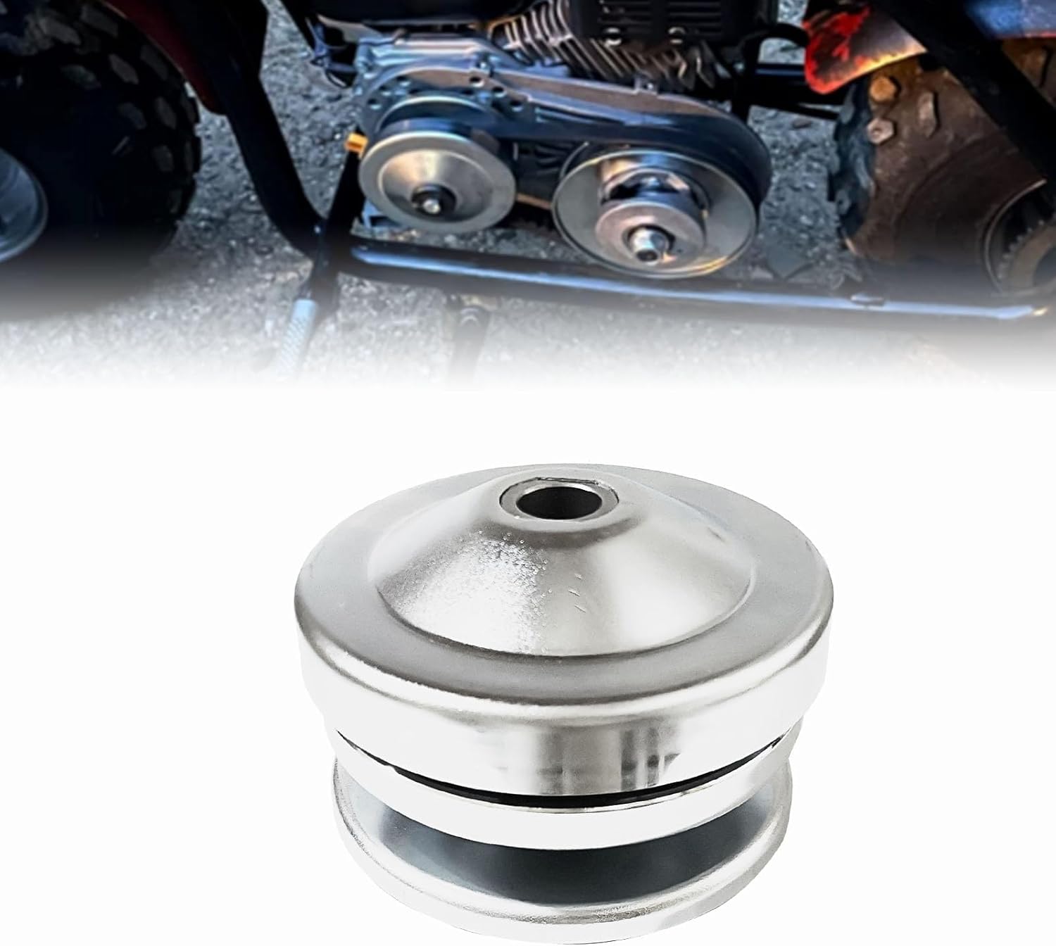 30 Series Bore GO Kart CVT Torque Converter 3/4" Bore 6" Diameter Driven Asymmetric Go Kart Mini Bike + 5/8'' Driven Clutch Comet Kit