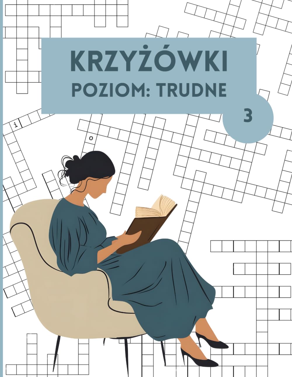 Odprężające Krzyżówki Z Brakującymi Literami Dla Dzieci I Dorosłych Poziom Trudny: Stymulujące mózg zagadki do rozwiązania z całą rodziną