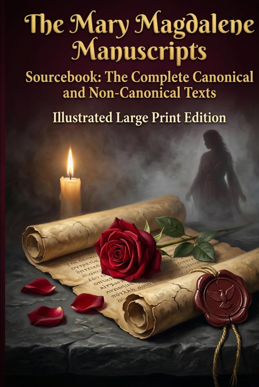 MARY MAGDALENE MANUSCRIPTS SOURCEBOOK: Illustrated LARGE PRINT Edition: Mary Magdalene Revealed in The Complete Canonical and Non-Canonical Texts including The Gospel of Mary
