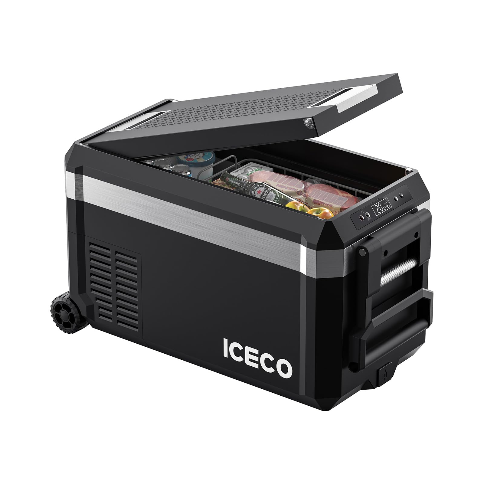 Amazon.co.jp: ICECO JP30ProS 車載冷蔵庫 30L -20℃～20℃ 急速