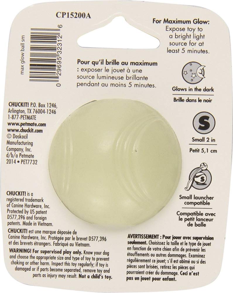 chuckit glow ball small