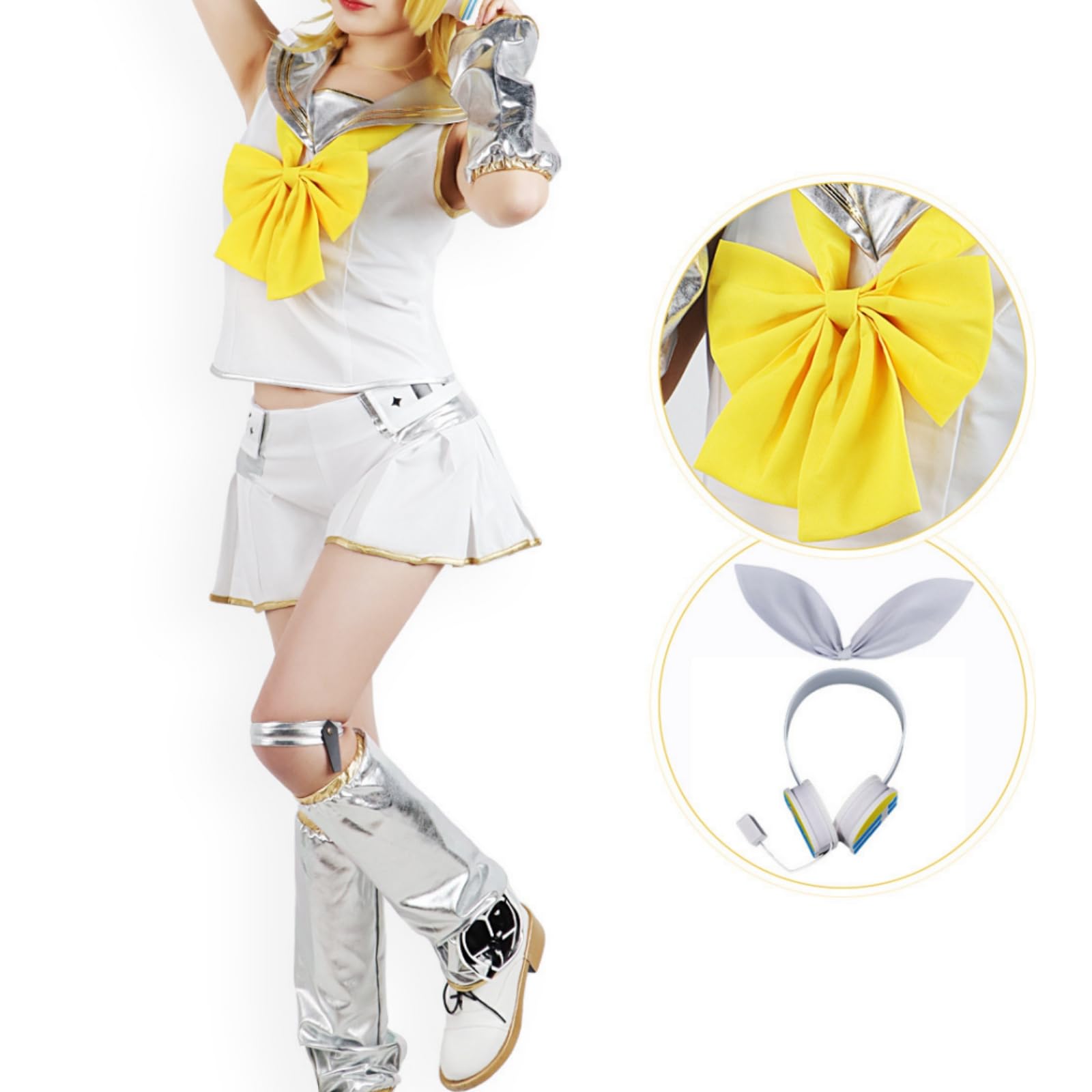 Amazon.co.jp: BRED 鏡音リン コスプレ プロセカ 鏡音レン ウィッグと