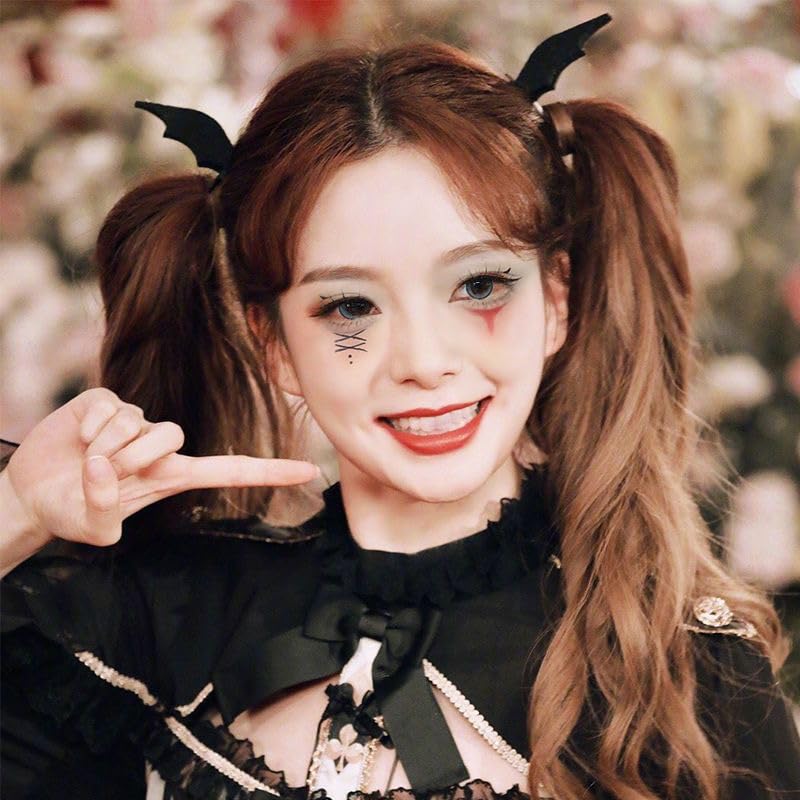Guqqeuc Black Bat Wing Headband Halloween Bat Hair Clip for Women Halloween Bat Headband Devil Wings Barrettes Cosplay Costume Head band Halloween Hair Band Bat Hairpin Halloween Accessories 3Pcs - Image 4