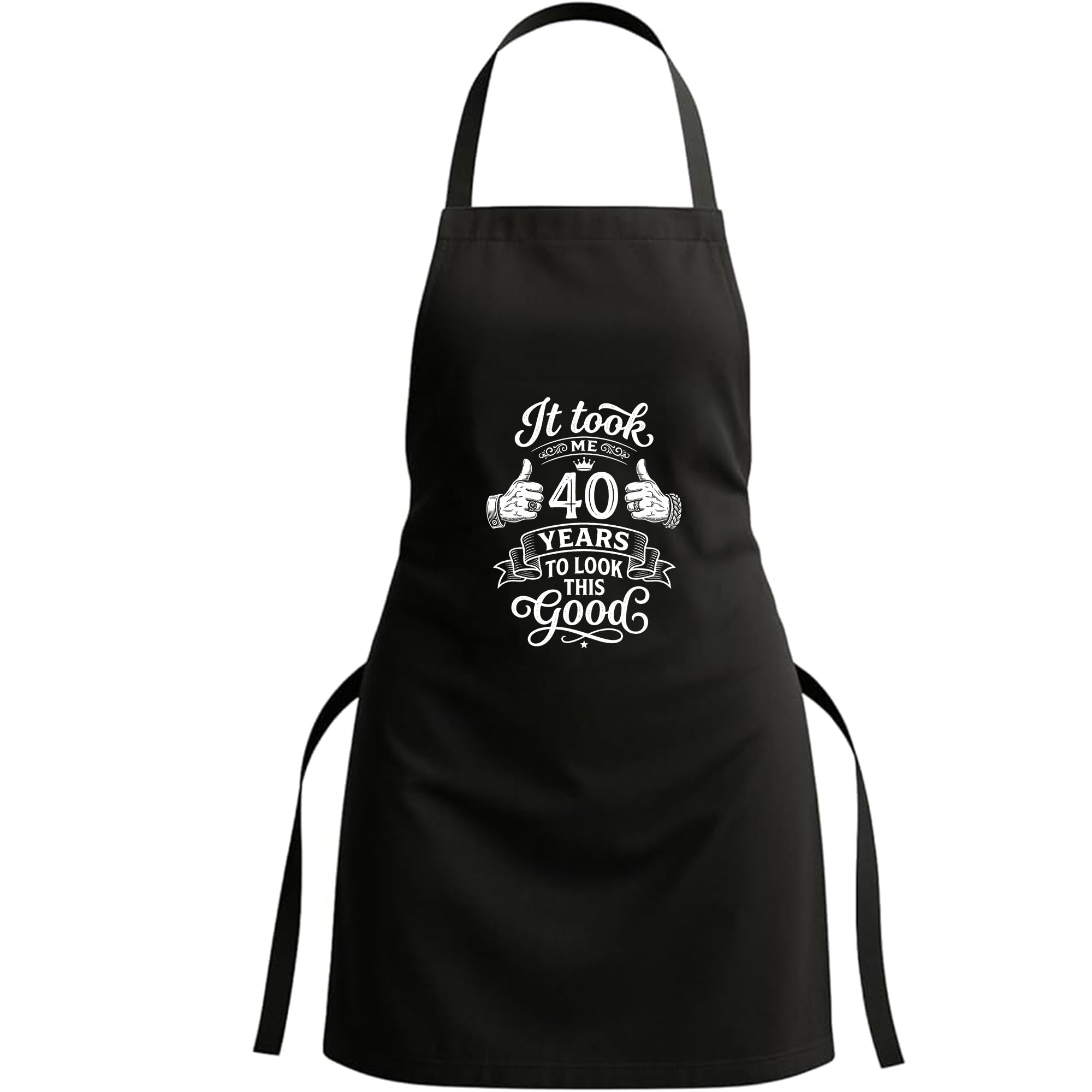 STREETWISE CLOTHING QUALITY CASUAL WEAR BBQ Apron – Cotton Cooking Apron, Kitchen Apron, Funny Chef Apron, Unisex Grill Apron for Men Women, Barbecue & Home Cooking