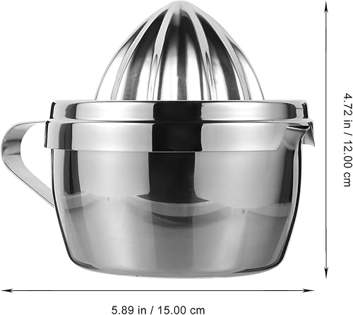Miniatura 2 de Cabilock Multi-function Manual Lemon Juicer and Citrus Squeezer Stainless Steel Handheld Press for Home Kitchen Fruit Juice Extraction