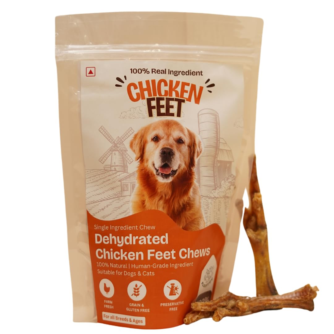 FloofYou Chicken Feet Chew Dehydrated Jerky Natural Healthy Dog Treat 100g (B0C1KBF3B9) Amazon Price History, Amazon Price Tracker