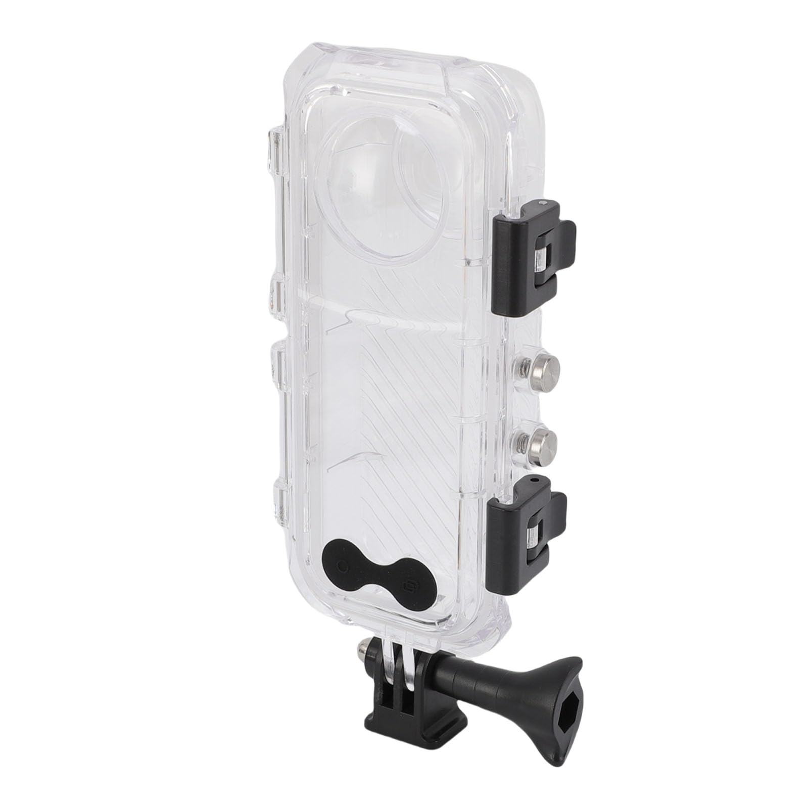 Emoshayoga Custodia per Fotocamera Resistente All'acqua Custodia Protettiva Trasparente Durevole per X4 Fotografia Subacquea Profondità 60M Vetro per PC