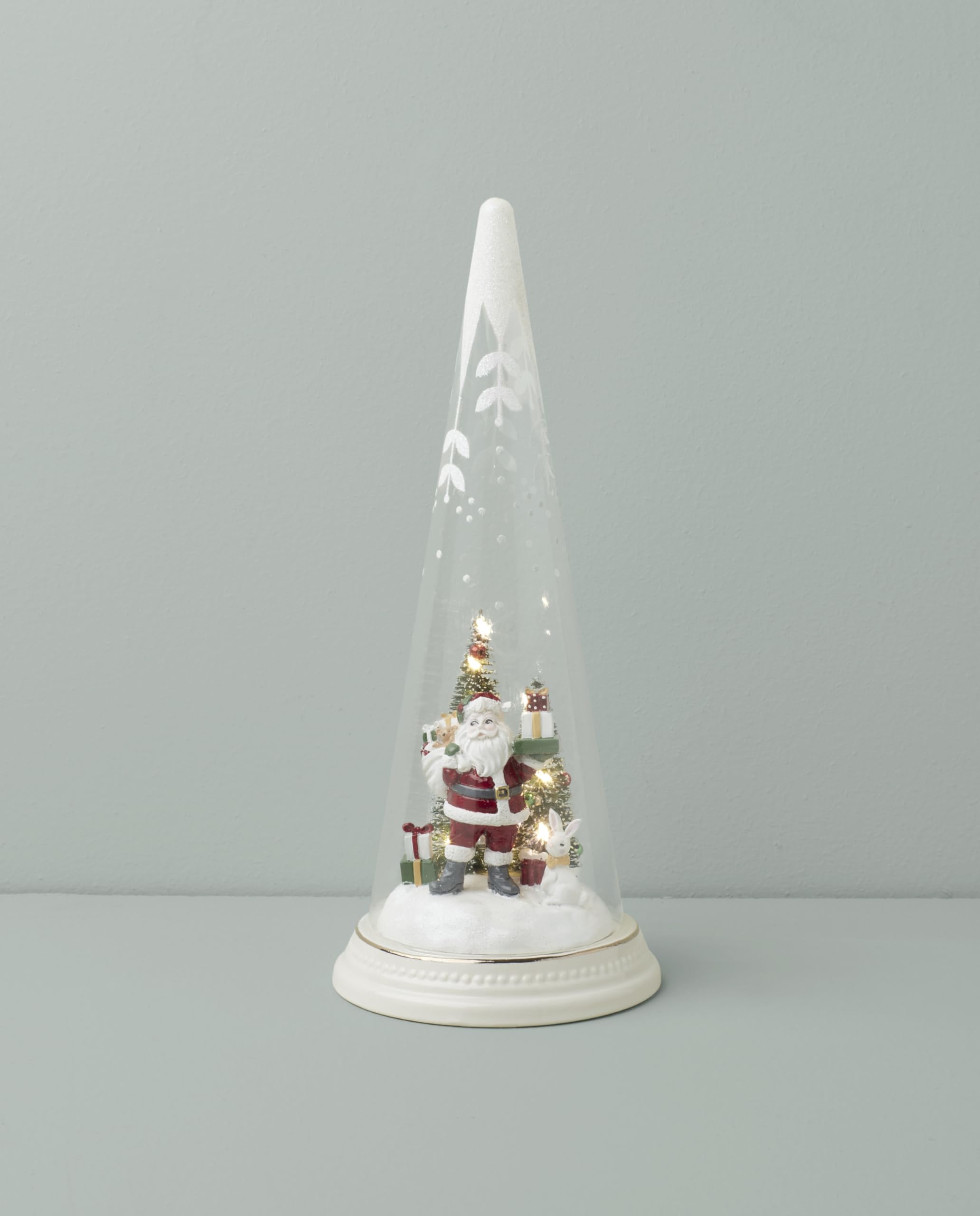 Amazon.com: Lenox Figurine, Merry & Magical Light-Up Santa with