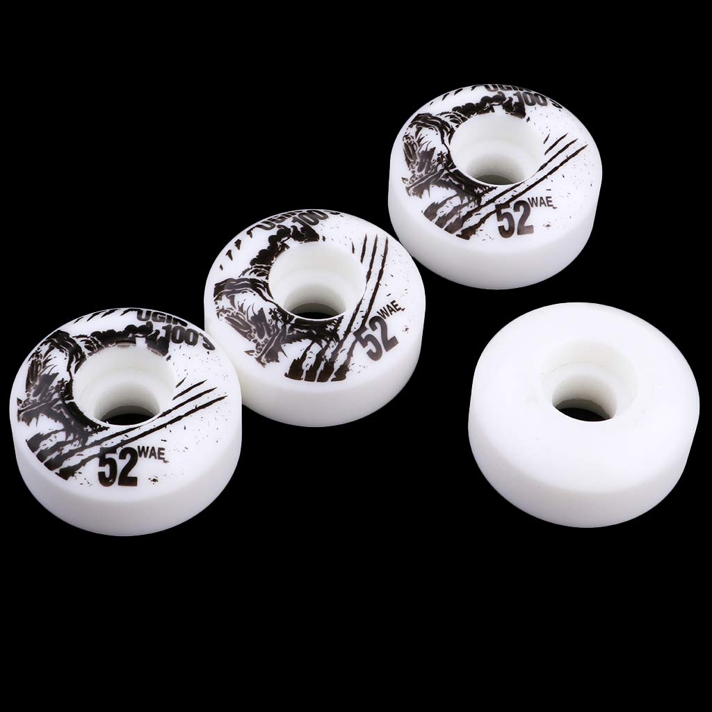 4 x PU-Skateboard-Räder, Ersatzrollen,
