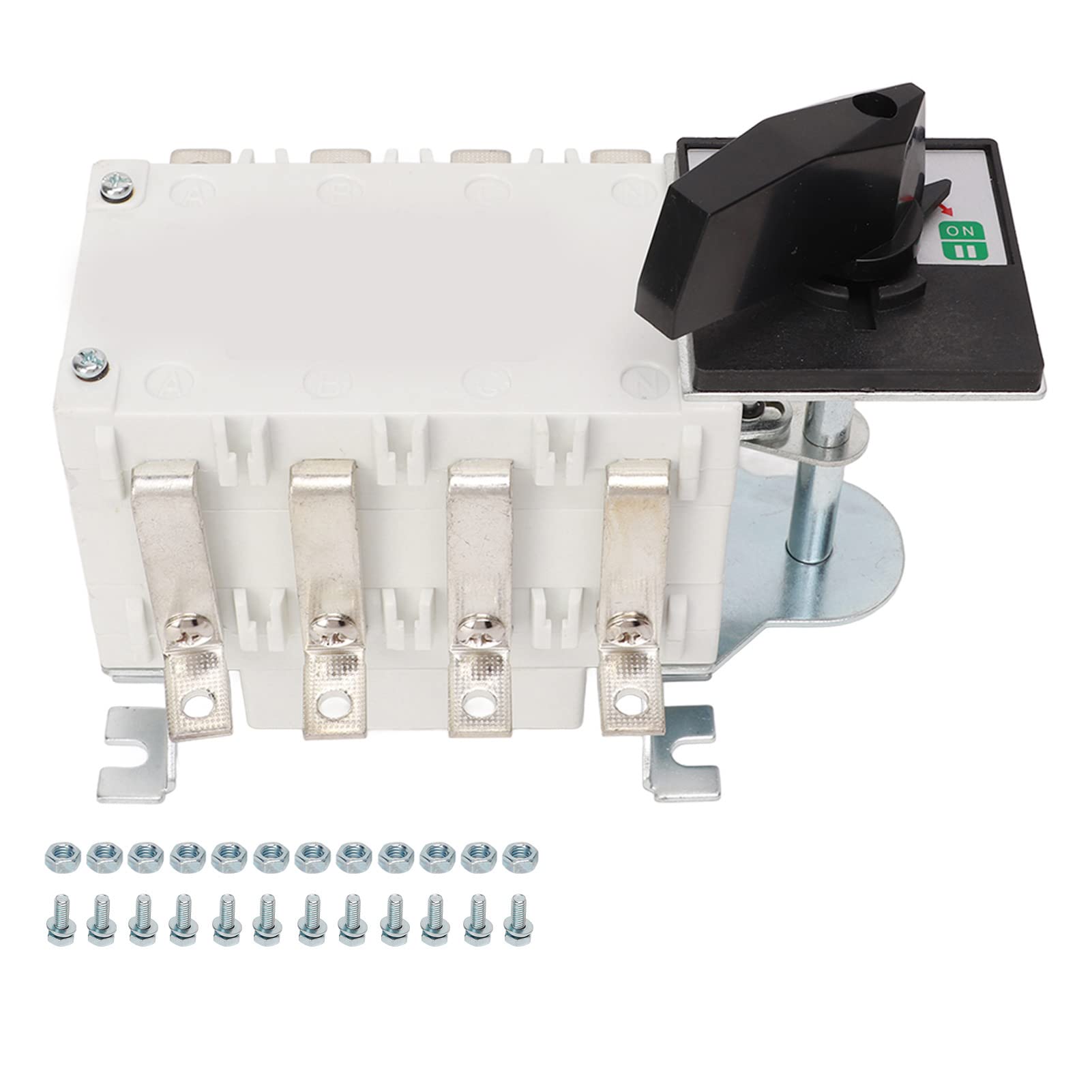 SEAFRONT 4P Doppel Umschalter, PC Silber Manueller Wechselschalter, (32A)